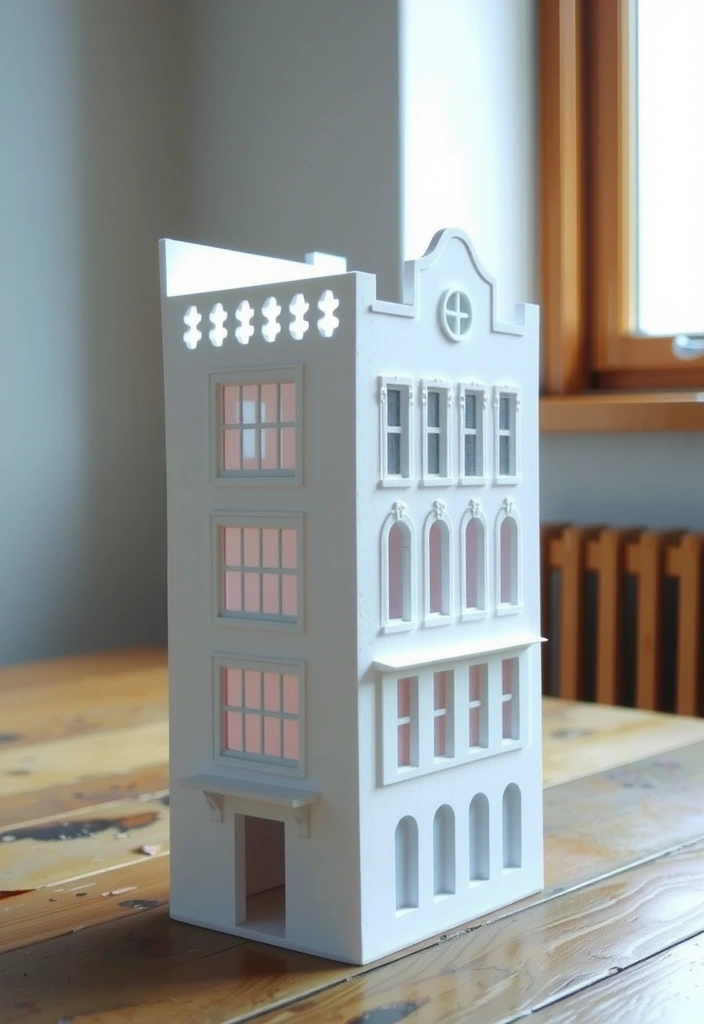 Représentation architecturale de notre lieu d'exercice